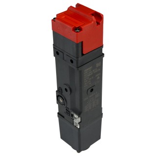 Omron Solenoid Interlock Switch 24V DC, 4.8W Power to Unlock, Metal Housing, IP67 Rated D4SL-N