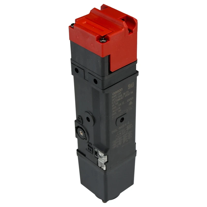 Omron Solenoid Interlock Switch 24V DC, 4.8W Power to Unlock, Metal Housing, IP67 Rated D4SL-N