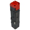 Omron Solenoid Interlock Switch 24V DC, 4.8W Power to Unlock, Metal Housing, IP67 Rated D4SL-N