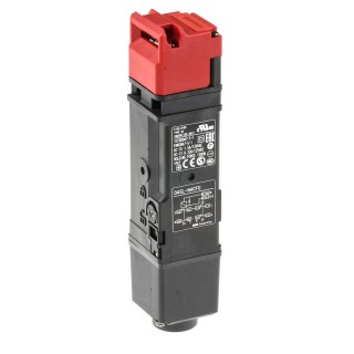Omron Solenoid Interlock Switch D4SL-N Series Power to Lock 24V DC 4.8W Metal Housing IP67 
