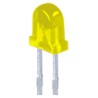 Kingbright Yellow Rectangular Through Hole LED 2.5 V, 140 mA, 10 mcd, Diffused Lens L-169XYD