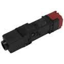 Omron D4SL-N Series Metal Housing Solenoid Interlock Switch 24V DC Supply Power to Unlock 