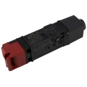 Omron D4SL-N Series Metal Housing Solenoid Interlock Switch 24V DC Supply Power to Unlock 