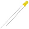 Kingbright Yellow LED, 3 mm (T-1) Through Hole, 2.5 V Forward Voltage, 140 mA Current, Diffused Lens L-132XYD
