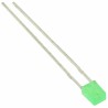 Kingbright 2.5 V Green LED Rectangular Through Hole L-914GDT