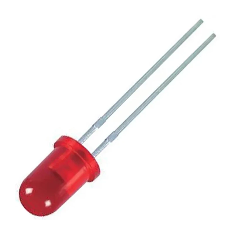 Kingbright 2.5 V Red 3 mm (T-1) Through Hole LED Diffused Lens L-937IID