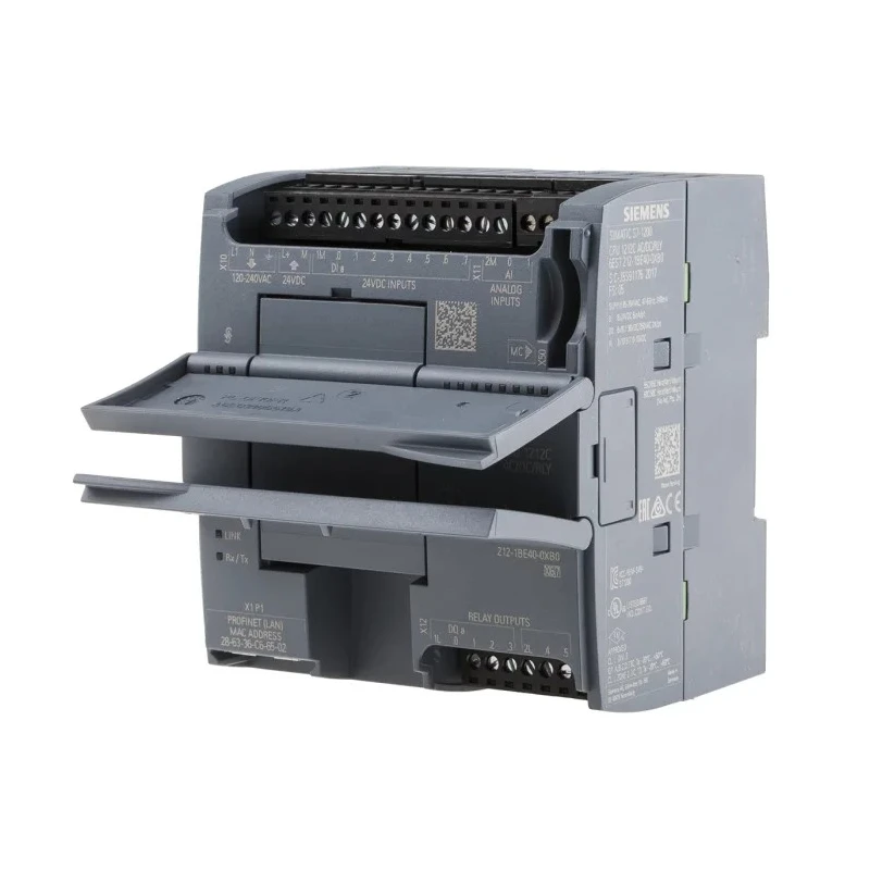 Siemens SIMATIC S7-1200 Series Programmable Logic Controller CPU 8-Input Analogue Digital Input 6 Digital 6ES7212-1BE40-0XB0
