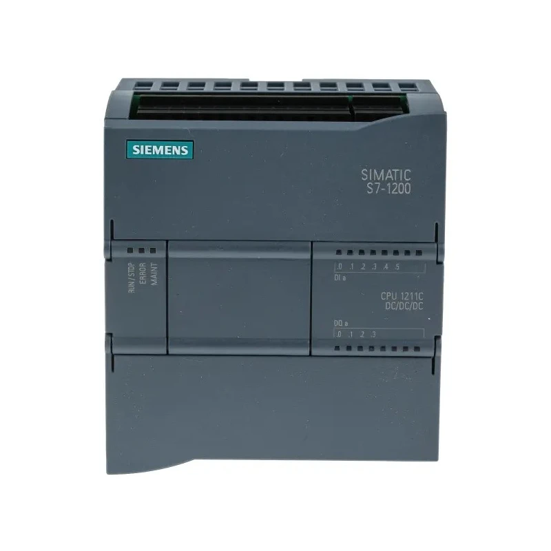 Siemens SIMATIC S7-1200 Series PLC CPU with 6 Digital and Analogue Inputs, 4 Digital Transistor Outputs 6ES7211-1AE40-0XB0
