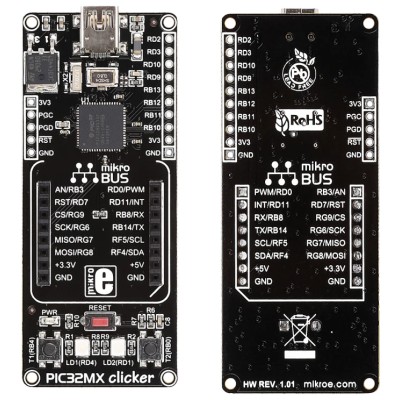 MikroElektronika PIC Add On Board Evaluation Board USB Interface MIKROE-1683