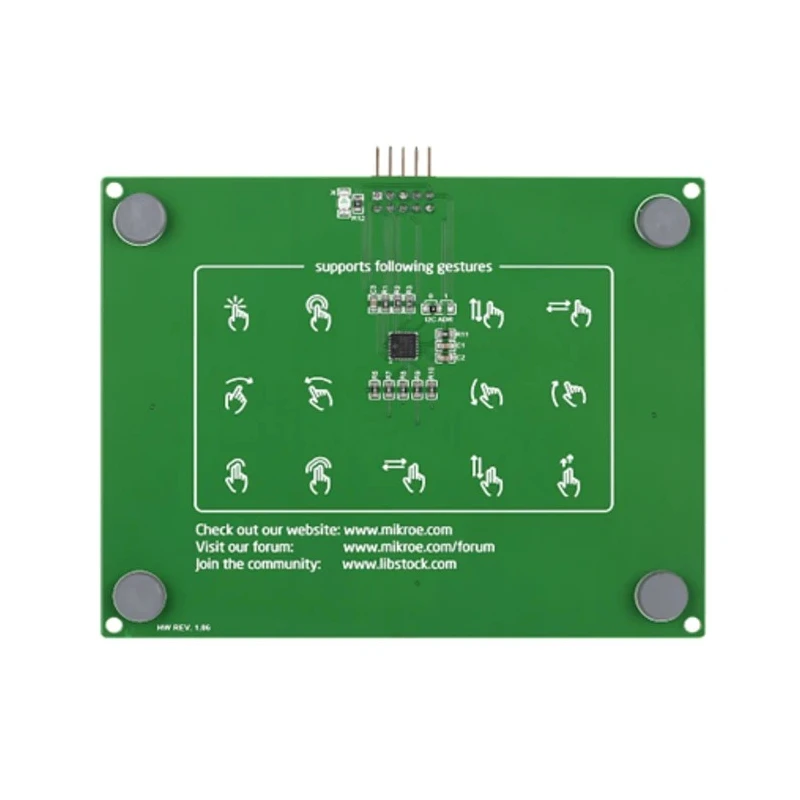 MikroElektronika Development Kit Gesture Tracking MikroBus Click Board for PCM5122 DAC MIKROE-1723