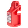 RS PRO Red 1-Lock Lockout ABS Universal Fuse Holder Lockout, 8.25 mm 862-5200