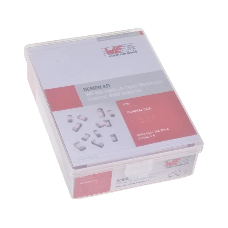 Wurth Elektronik 0402A WE-MK Multilayer Ceramic SMD Inductor Kit 30 Pieces 1nH to 270nH 744784A