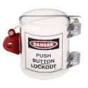 RS PRO Clear 1-Lock Push Button Lockout ABS Polycarbonate Shackle Diameter 7.25mm 862-5228