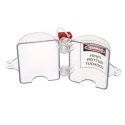 RS PRO Clear 1-Lock Push Button Lockout ABS Polycarbonate Shackle Diameter 7.25mm 862-5228