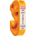 RS PRO Yellow 1-Lock ABS Miniature Circuit Breaker Lockout 7.65mm Shackle Diameter 862-5203