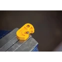 RS PRO Yellow 1-Lock ABS Miniature Circuit Breaker Lockout 7.65mm Shackle Diameter 862-5203