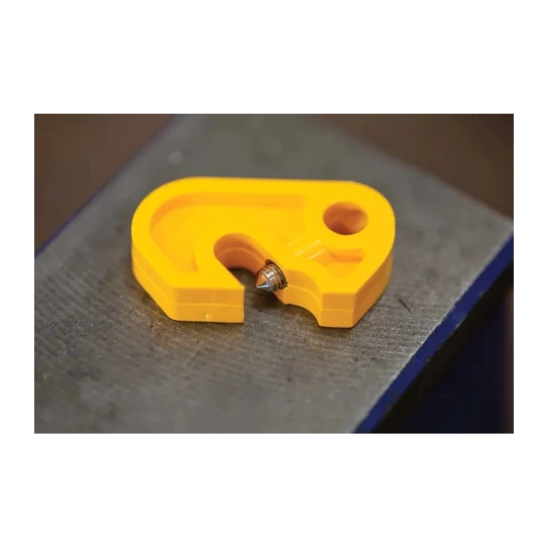 RS PRO Yellow 1-Lock ABS Miniature Circuit Breaker Lockout 7.65mm Shackle Diameter 862-5203