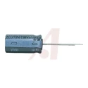 Nichicon 1 mF Aluminium Capacitor 16V Radial Through Hole Construction Non-Polar 2000h Lifetime UVR1C102MPD1TD