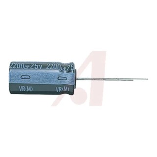 Nichicon 1 mF Aluminium Capacitor 16V Radial Through Hole Construction Non-Polar 2000h Lifetime UVR1C102MPD1TD