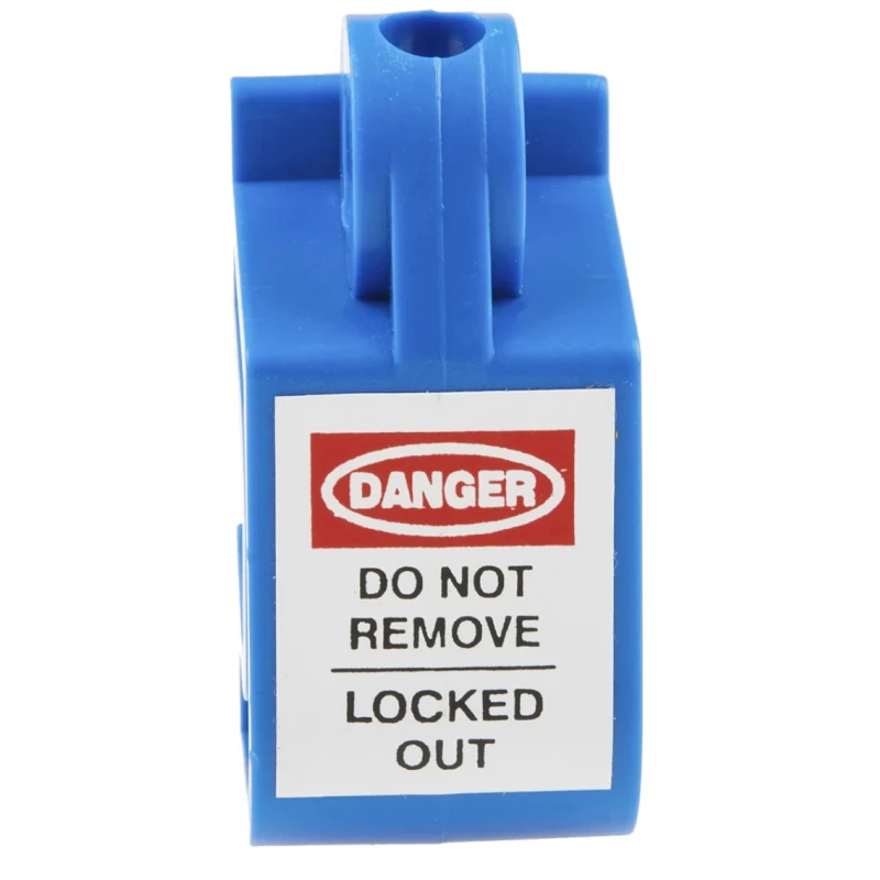 RS PRO Blue 1-Lock Lockout ABS Universal Miniature Circuit Breaker Lockout 8mm 862-5206