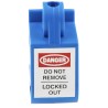 RS PRO Blue 1-Lock Lockout ABS Universal Miniature Circuit Breaker Lockout 8mm 862-5206