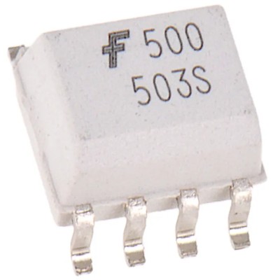 onsemi DC Input Optocoupler Surface Mount Transistor Output 8-Pin SOIC HCPL0500