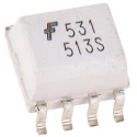 onsemi DC Input 2-Channel Optocoupler Surface Mount 8-Pin SOIC HCPL0531R2