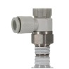 SMC Pneumatic Flow Controller AS Series 6mm Tube Outlet R 1/8 Male Inlet 0.1-1 MPa Operating Pressure AS2201F-01-06SA