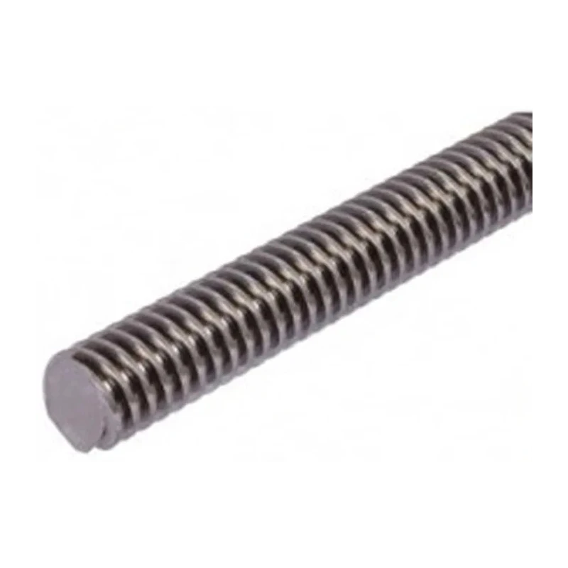 RS PRO Lead Screw, 14 mm Shaft Diameter, 1000 mm Shaft Length, Trapezoidal Thread, Stainless Steel 862-5310