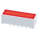 Kingbright Red Light Bar LED Display Through Hole 19.9mm x 6.8mm 620mcd DF-3SURKD