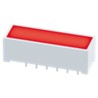 Kingbright Red Light Bar LED Display Through Hole 19.9mm x 6.8mm 620mcd DF-3SURKD