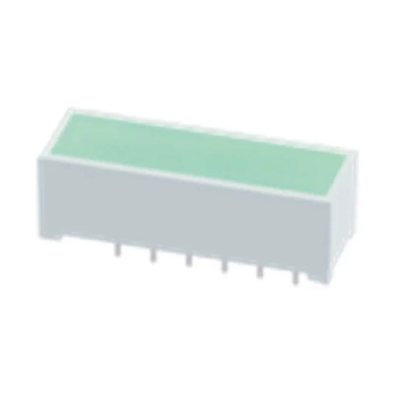 Kingbright Light Bar LED Display Green 570nm Dominant Wavelength, 2.1V Forward Voltage, 75mW Power Dissipation DF-3CGKD
