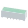 Kingbright Light Bar LED Display Green 570nm Dominant Wavelength, 2.1V Forward Voltage, 75mW Power Dissipation DF-3CGKD