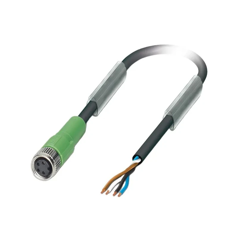 Phoenix Contact Sensor Actuator Cable Female 4 Way M8 to Unterminated 4 Way Free End, 10 m, 30V, Polyurethane 1543595