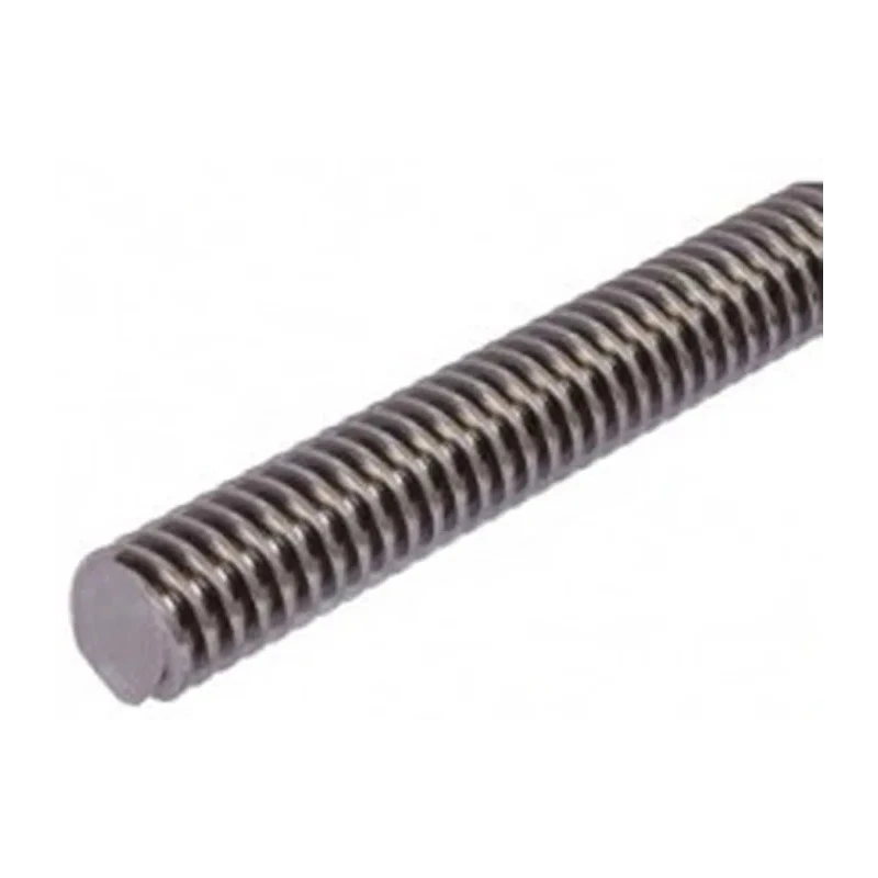 RS PRO Lead Screw, 16 mm Shaft Diameter, 1000 mm Shaft Length, Trapezoidal Thread, Carbon Steel C45 and 316 862-5313