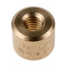RS PRO 2 mm Cylindrical Bronze Round Nut For Lead Screw 10 mm Diameter Italy 862-5345