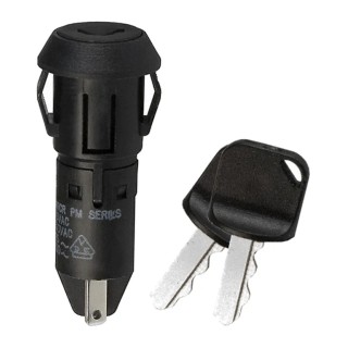 C & K Key Switch, SPST, 4A 1-Way Flat-Key PM0613EBM05KQ22
