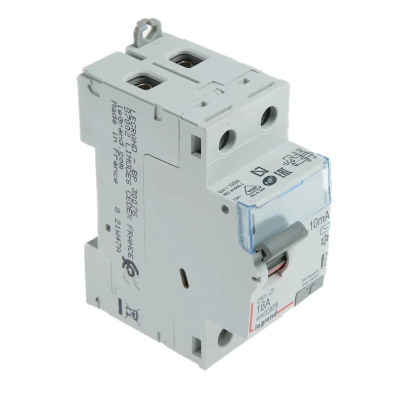 Legrand 4115 Series Residual Current Device 16A 1-Pole 10 mA Type AC 10 kA 230V AC 4 115 00