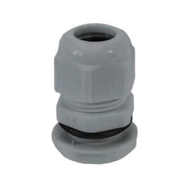 HellermannTyton NGM Series Grey Polyamide 66 Cable Gland M32 Thread 18 mm min. 25 mm max. IP68 NGM32-DGY