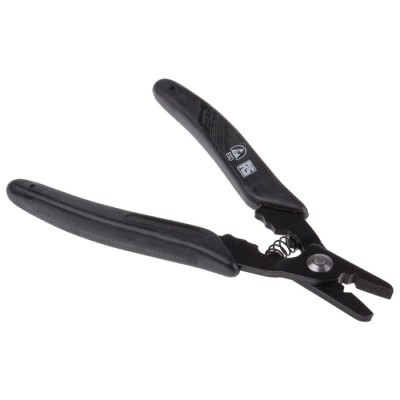 RS PRO Insulated Wire Stripper 0.6 to 2.6 mm Stripping Range 5.5in Overall Length Carbon Steel Polypropylene 864-0808