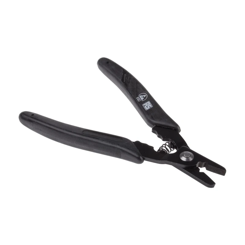 RS PRO Insulated Wire Stripper 0.6 to 2.6 mm Stripping Range 5.5in Overall Length Carbon Steel Polypropylene 864-0808