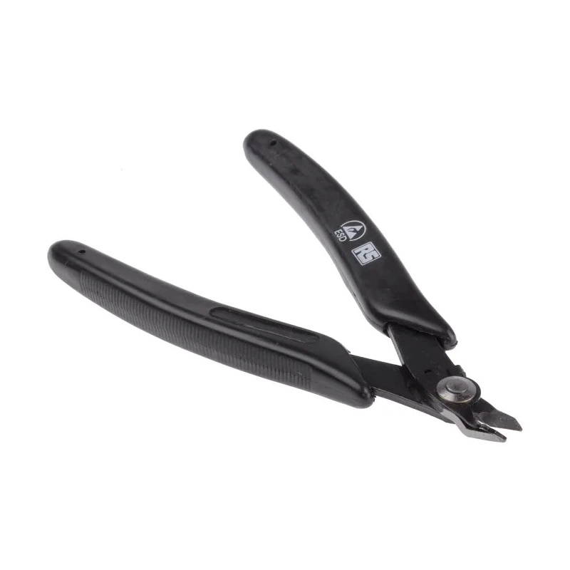 RS PRO ESD Safe Side cutter High Carbon Steel Jaw Polypropylene Handle 127mm Length 864-0798