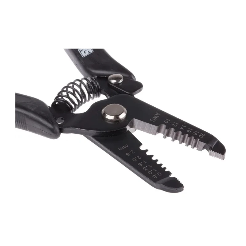RS PRO Insulated Wire Stripper 0.8 to 2.6 mm Range, 6in Length, Carbon Steel Blade 864-0801