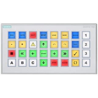 Siemens SIMATIC Series HMI Key Panel, 2 Ethernet Ports, IP65 Front, 155x295x69mm, 24V DC 6AV3688-3EH47-0AX0