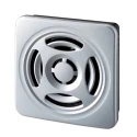 Patlite BSV Series Voice Annunciator Panel Wall Mount Silver IP54 DC 26.4V 15-Tone 87 dB @ 1m BSV-24P-S