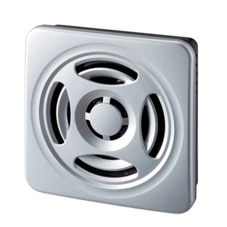 Patlite BSV Series Voice Annunciator Panel Wall Mount Silver IP54 DC 26.4V 15-Tone 87 dB @ 1m BSV-24P-S