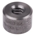 RS PRO Steel Cylindrical Round Nut for 3 mm Lead Screw with 12 mm Screw Shaft Diameter Model 862-5373