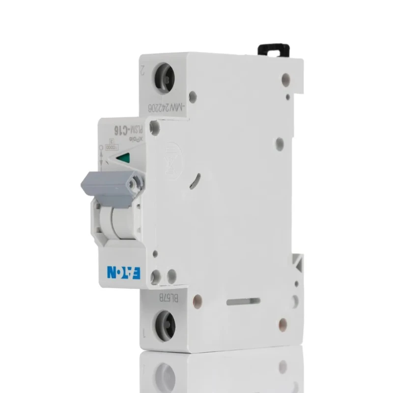 Eaton xPole Miniature Circuit Breaker, 1-Pole, 16A, Type C, 230V AC, 48V DC, 10kA Breaking Capacity 242206 PLSM-C16-MW