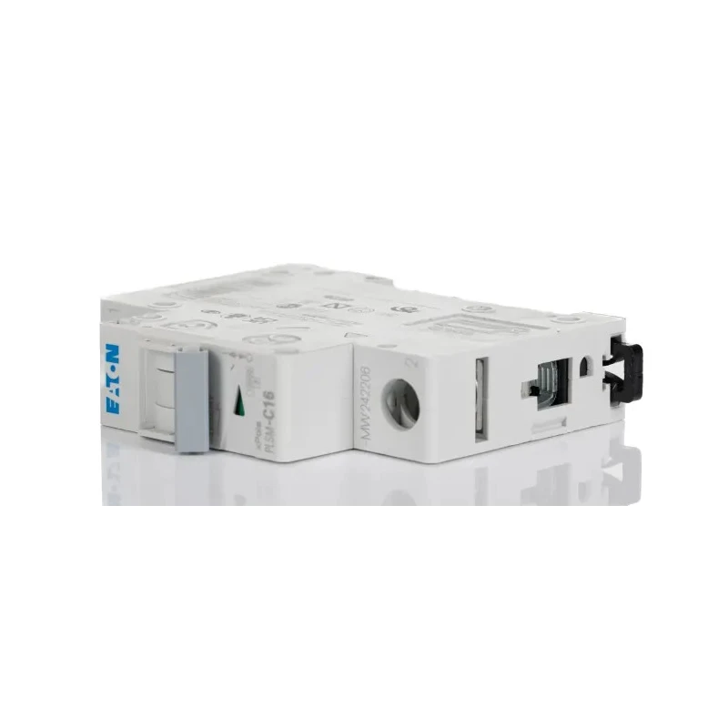 Eaton xPole Miniature Circuit Breaker, 1-Pole, 16A, Type C, 230V AC, 48V DC, 10kA Breaking Capacity 242206 PLSM-C16-MW
