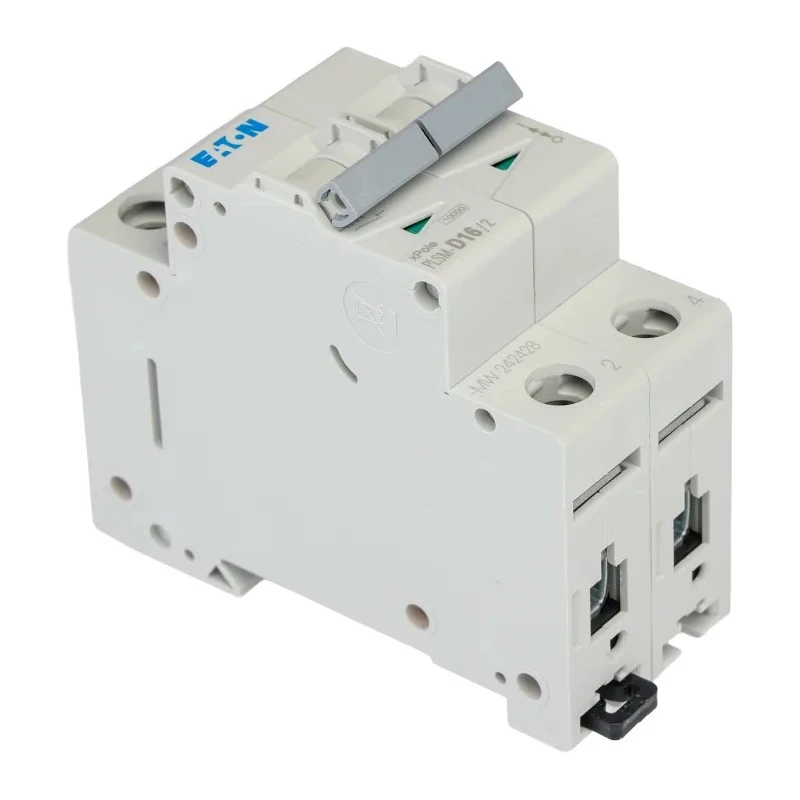 Eaton xPole PLSM Miniature Circuit Breaker 2 Poles 16A Type D 48V dc 10 kA Breaking Capacity 242428 PLSM-D16/2-MW